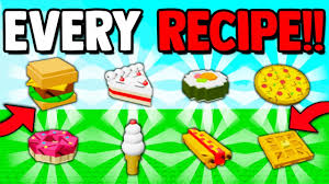 Every GAG Recipe - Complete collection of all recipes in Roblox Grow a Garden